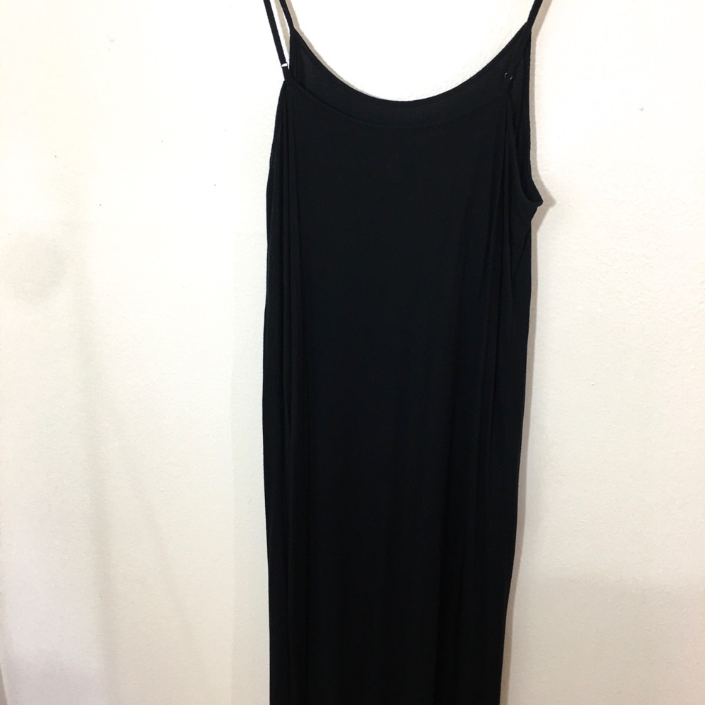 Simple Strappy Long Nightgown